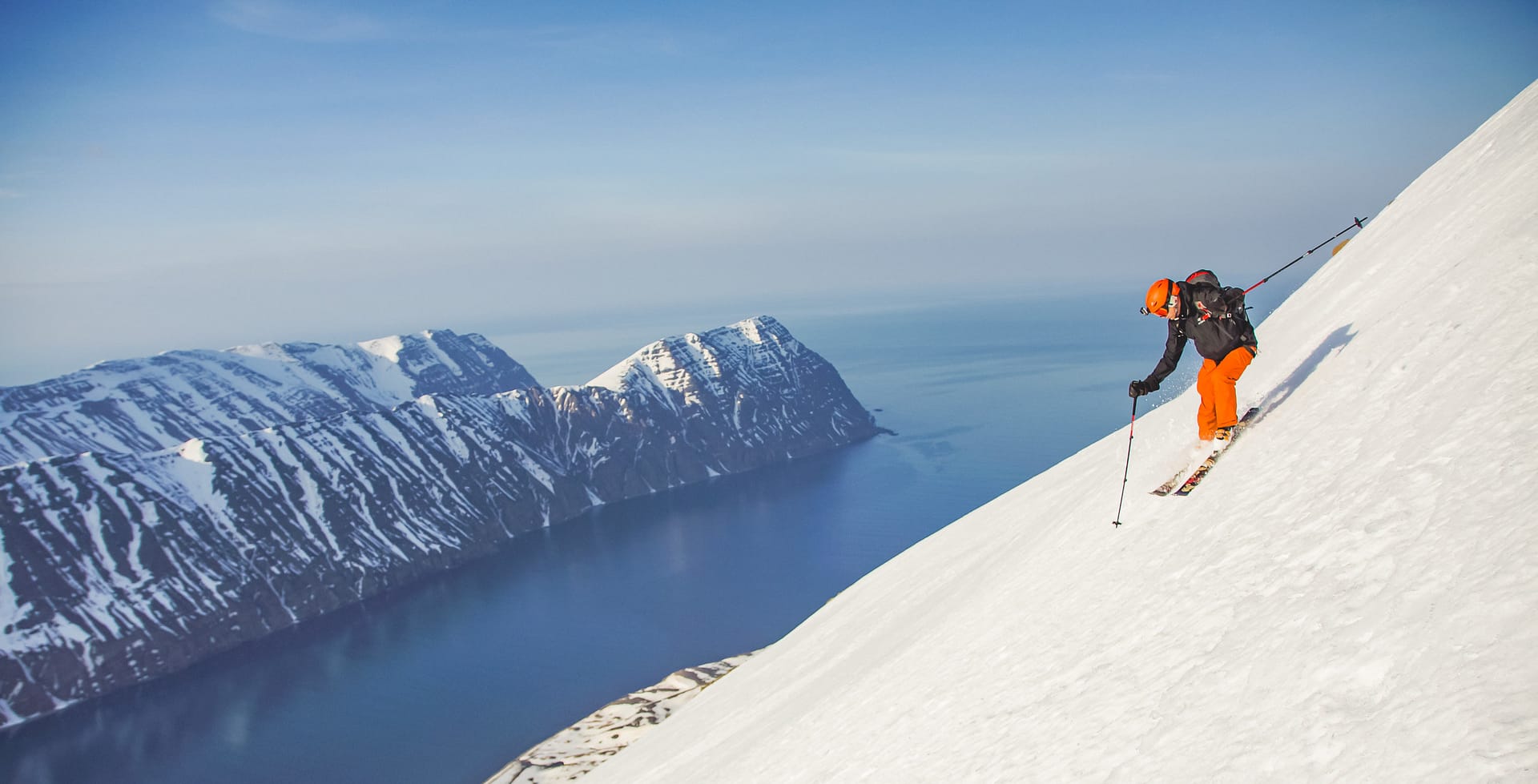 Mountain Network - toerskiën Troll Peninsula, IJsland_16